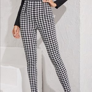 Shein Checkered Pants